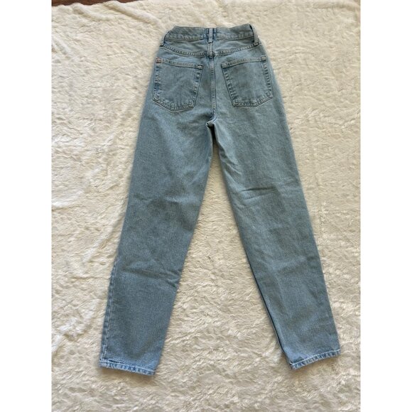 BDG Urban Outfitters Baggy Boyfriend Light Wash Distressed Jeans Size 24 - Picture 3 of 5
